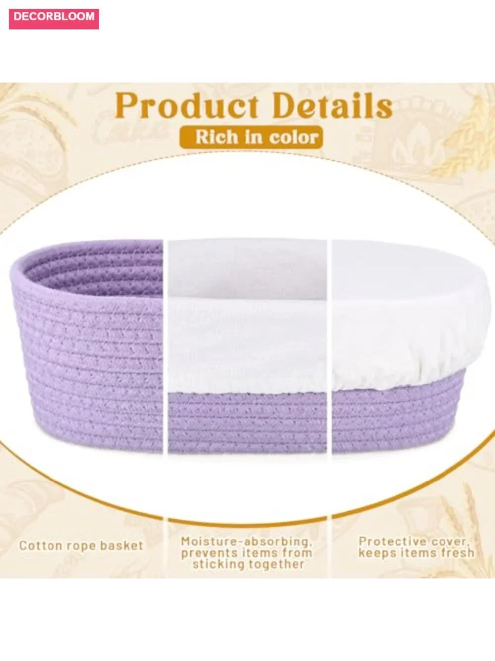 Bread Proofing Basket Set 10